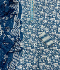 Elegant Work Pure Cotton Suit Set