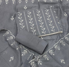 Premium Chikankari Pure Cotton Suit Set