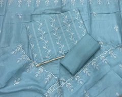 Premium Chikankari Pure Cotton Suit Set