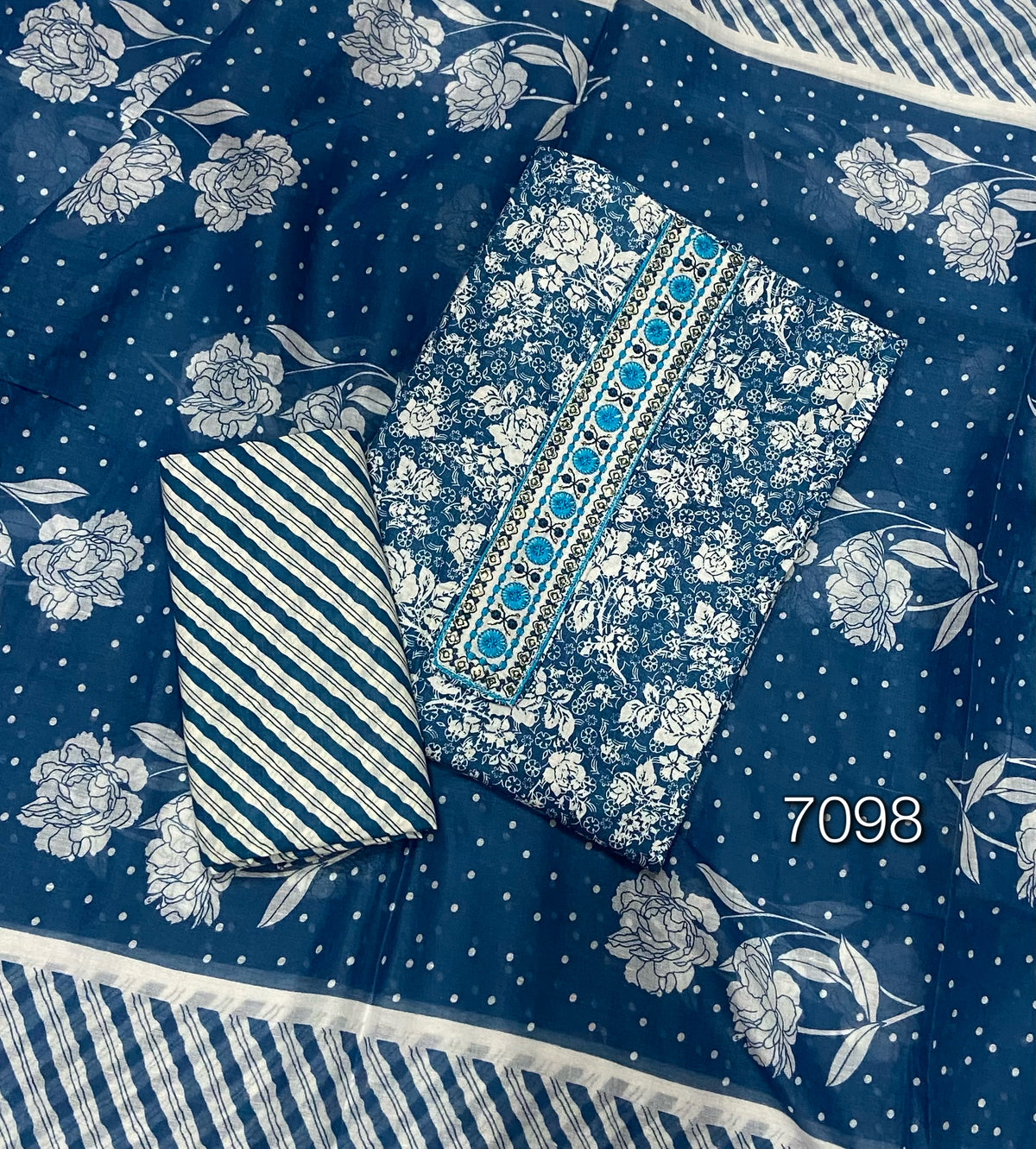 Elegant Work Pure Cotton Suit Set