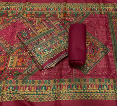 Winter Alpine Suit Set with Aari Work