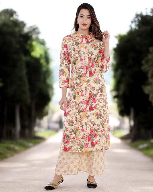 Pure Soft Cotton Print Kurti