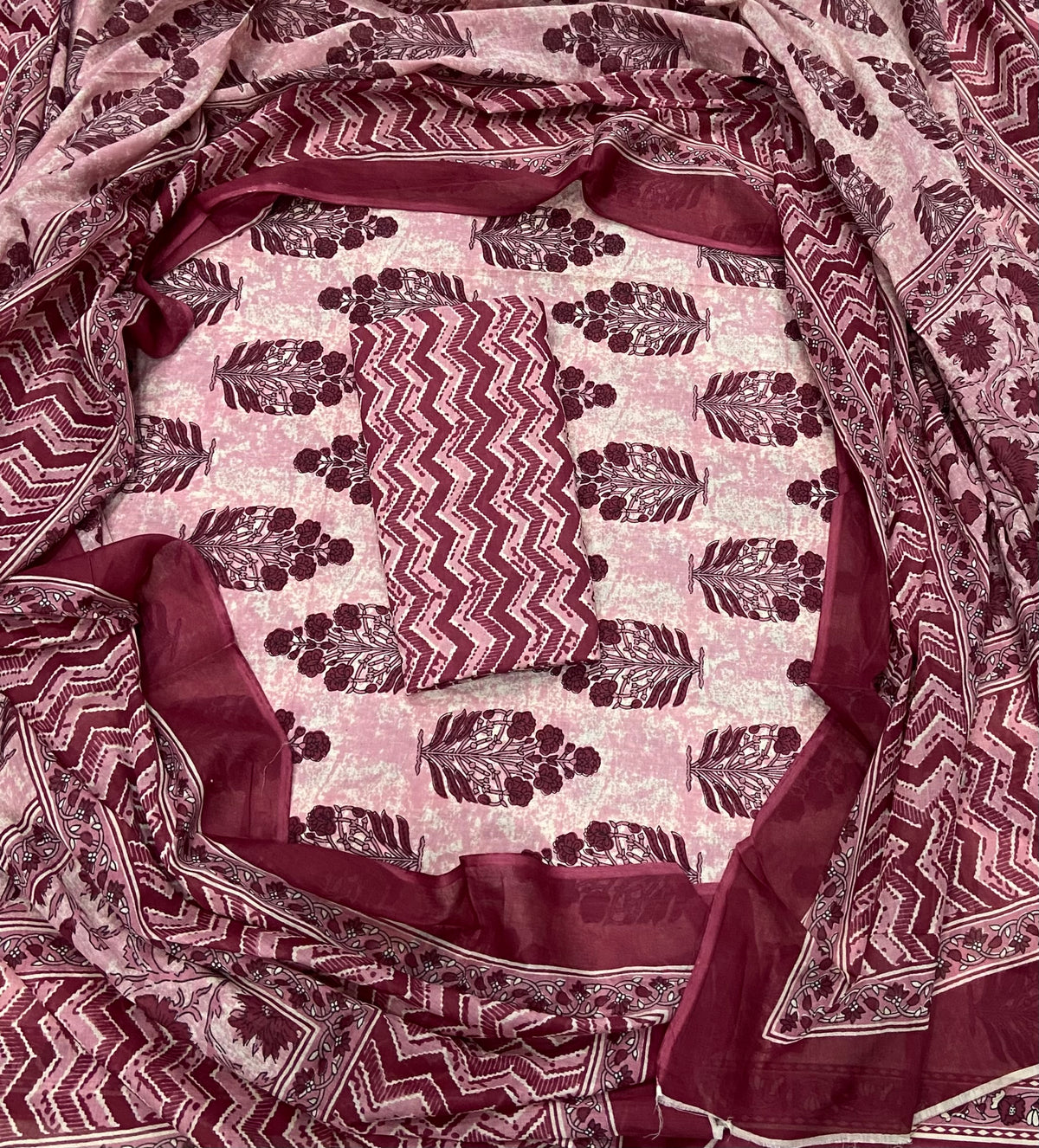 Celestial Pure Cotton Print Suit Set (Luxury Feel)