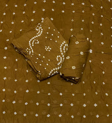 Pure Bandhej Cambric Cotton Suit Set