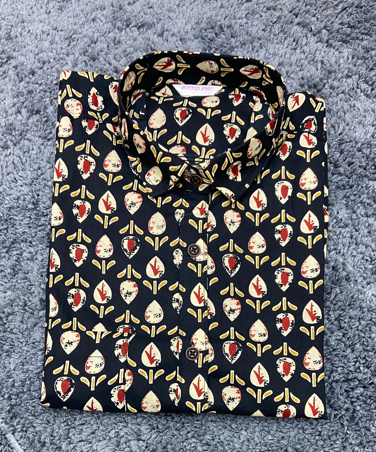 Sanganeri Pure Cotton Men’s Shirt