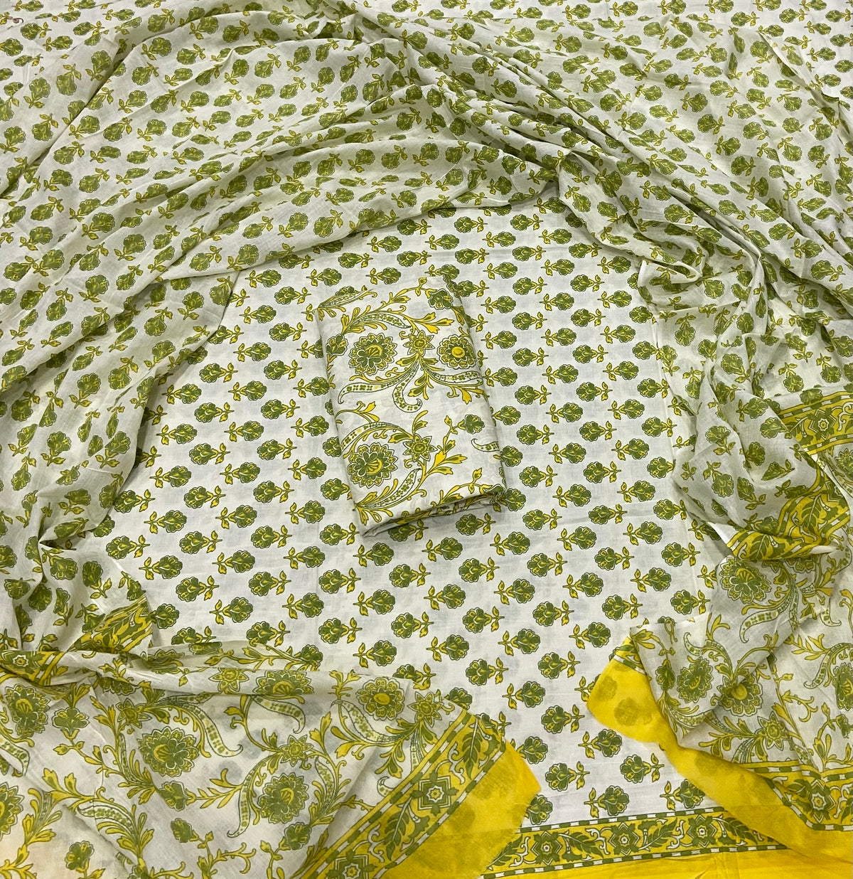 Celestial Pure Cotton Print Suit Set (Luxury Feel)