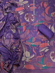 Premium Winter Pashmina Digital Print Suit Set with mirror Work(142vol)