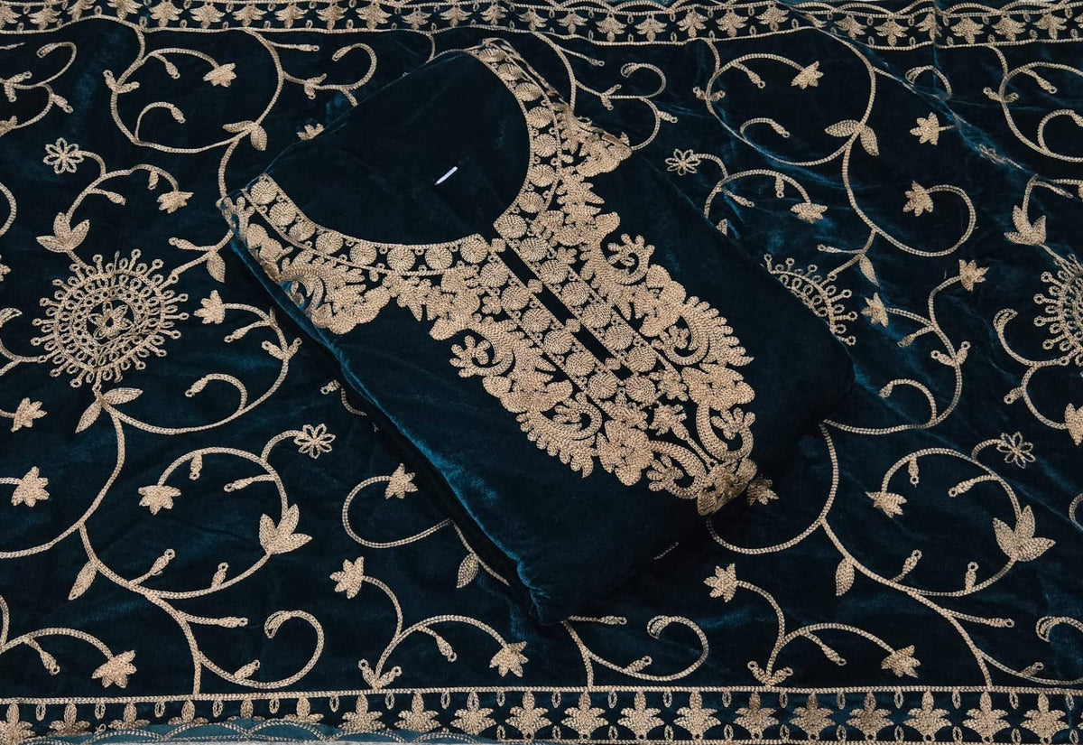 Dhamaka Offer Velvet Winter Suit Set(DN122)