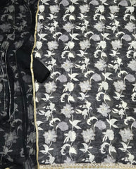 Fancy Burberry Digital Print Suit Set with Pearl & Cutdana Work