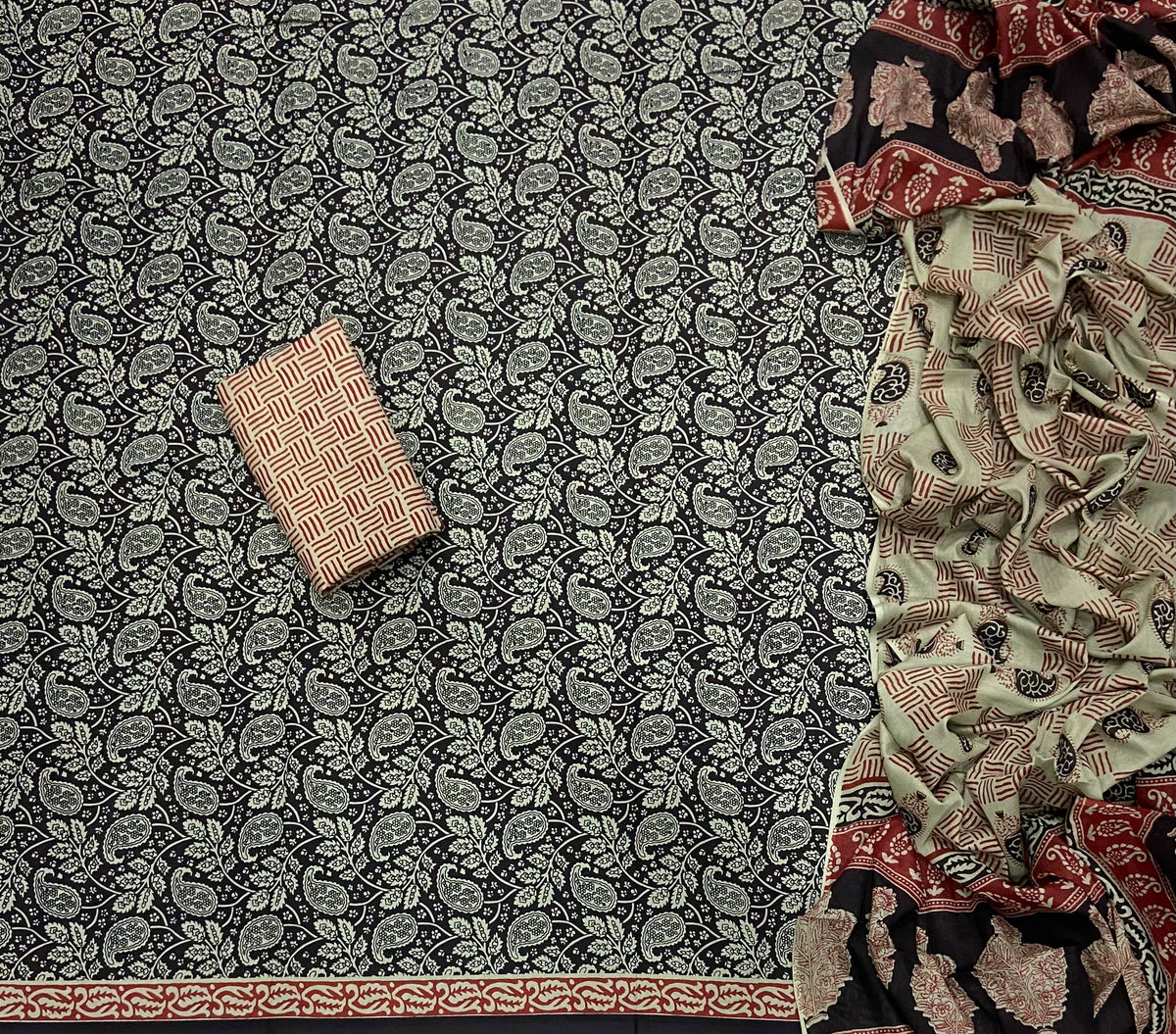 Celestial Pure Cotton Print Suit Set (Luxury Feel)