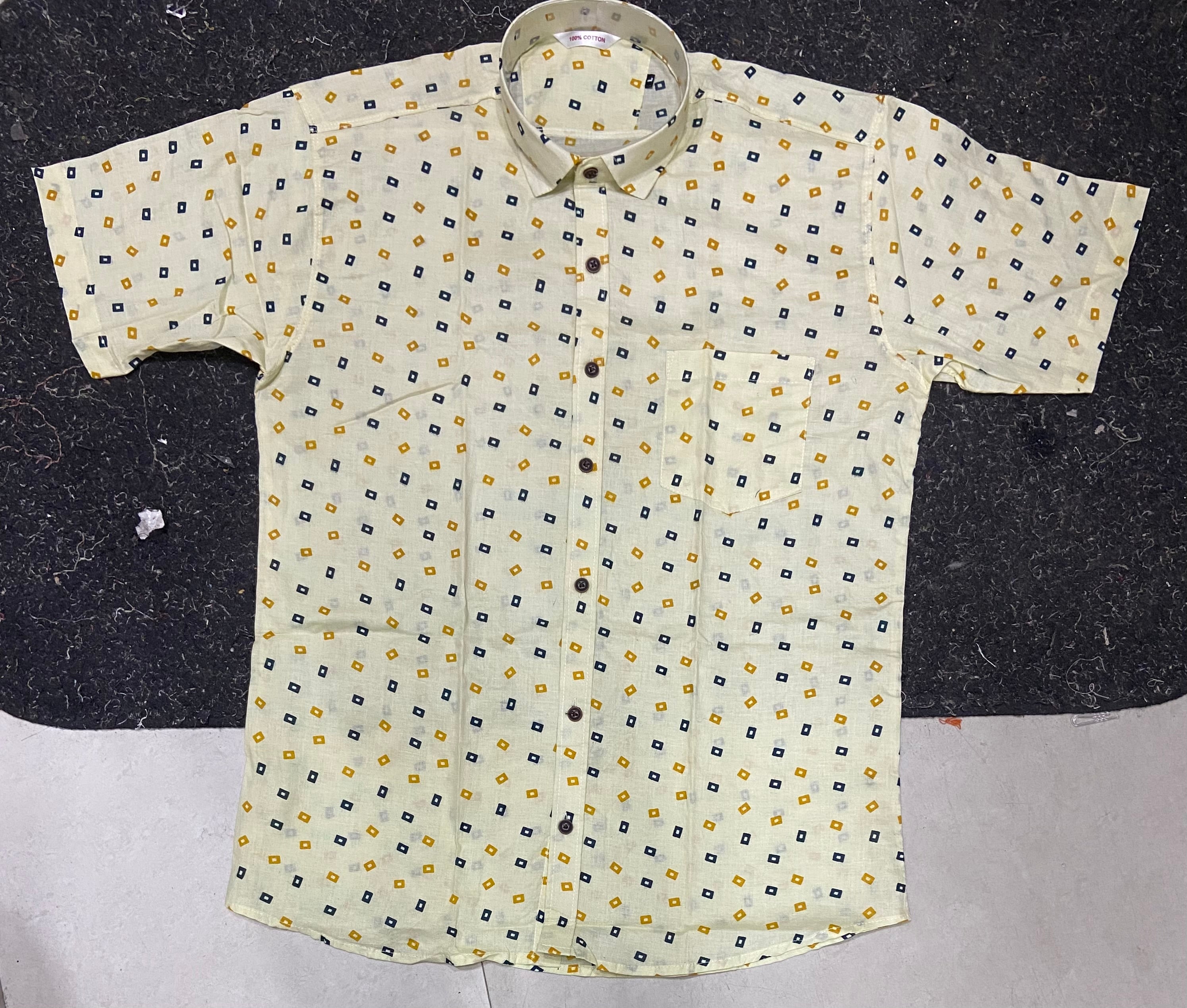 Sanganeri Pure Cotton Men’s Shirt
