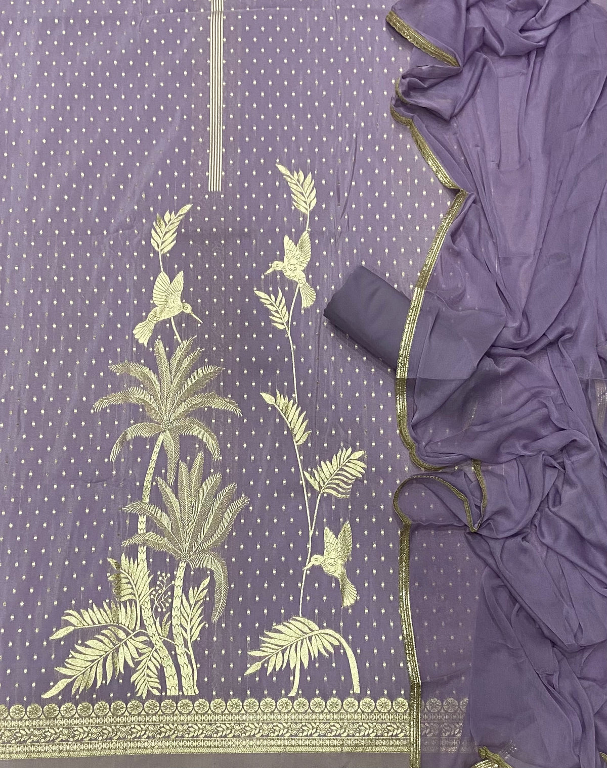 Classy Organza Banarsi Silk Suit Set