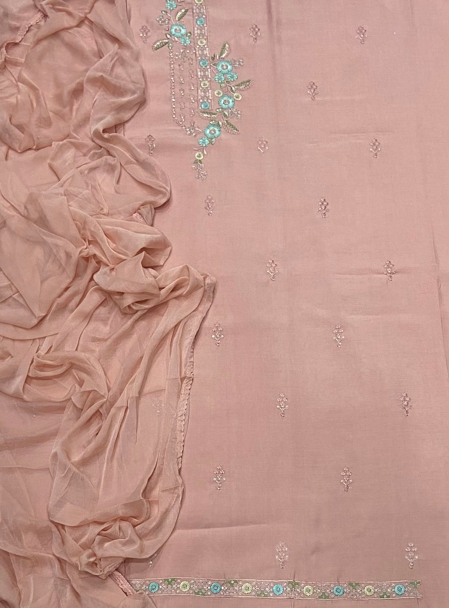 Classy Krupali Glace Cotton Allover Suit Set