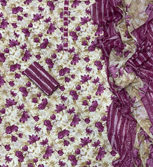 Elegant Work Pure Cotton Suit Set