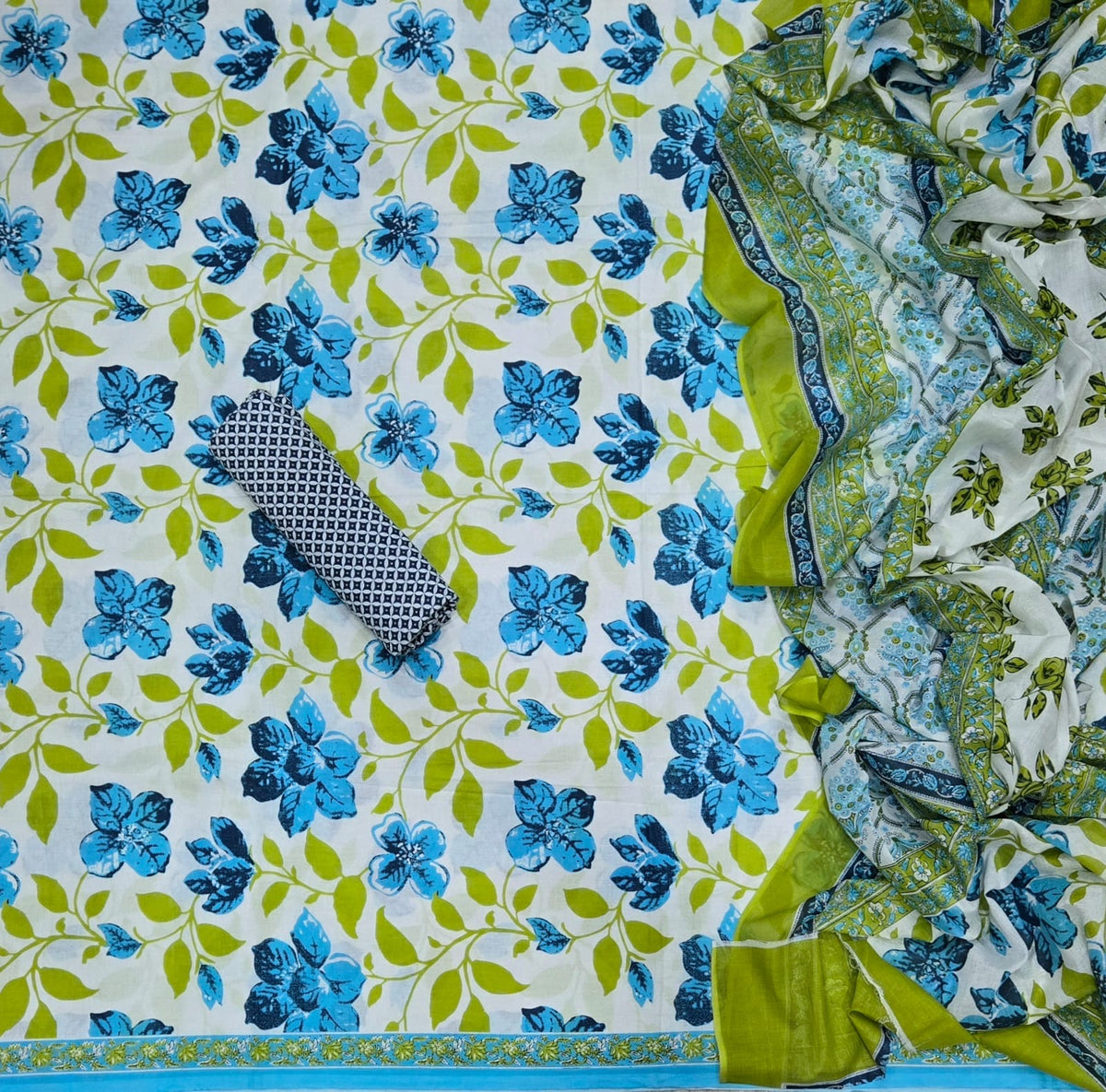 Celestial Pure Cotton Print Suit Set (Luxury Feel)