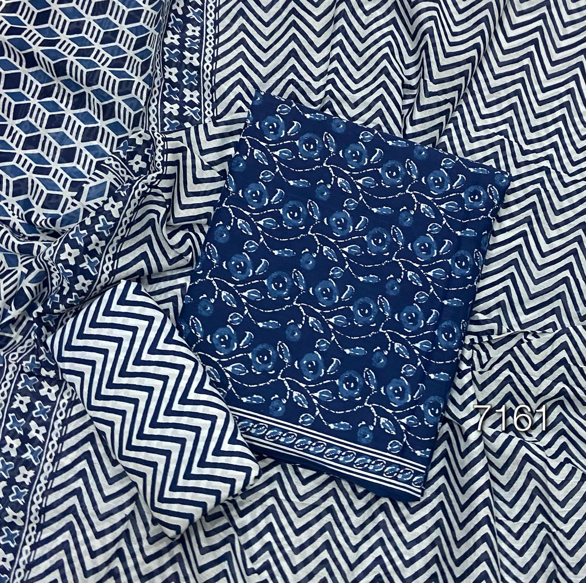 Celestial Pure Cotton Print Suit Set (Luxury Feel)