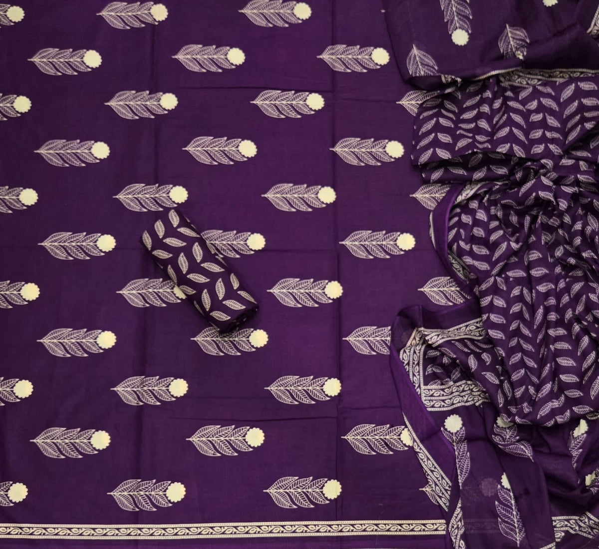 Celestial Pure Cotton Print Suit Set (Luxury Feel)