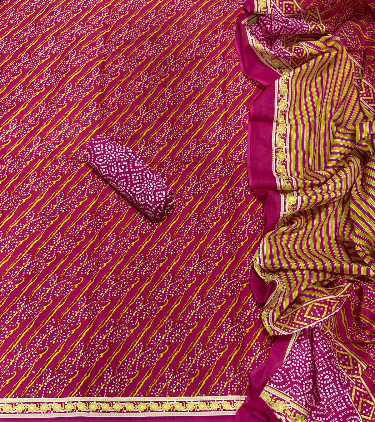 Celestial Pure Cotton Print Suit Set (Luxury Feel)