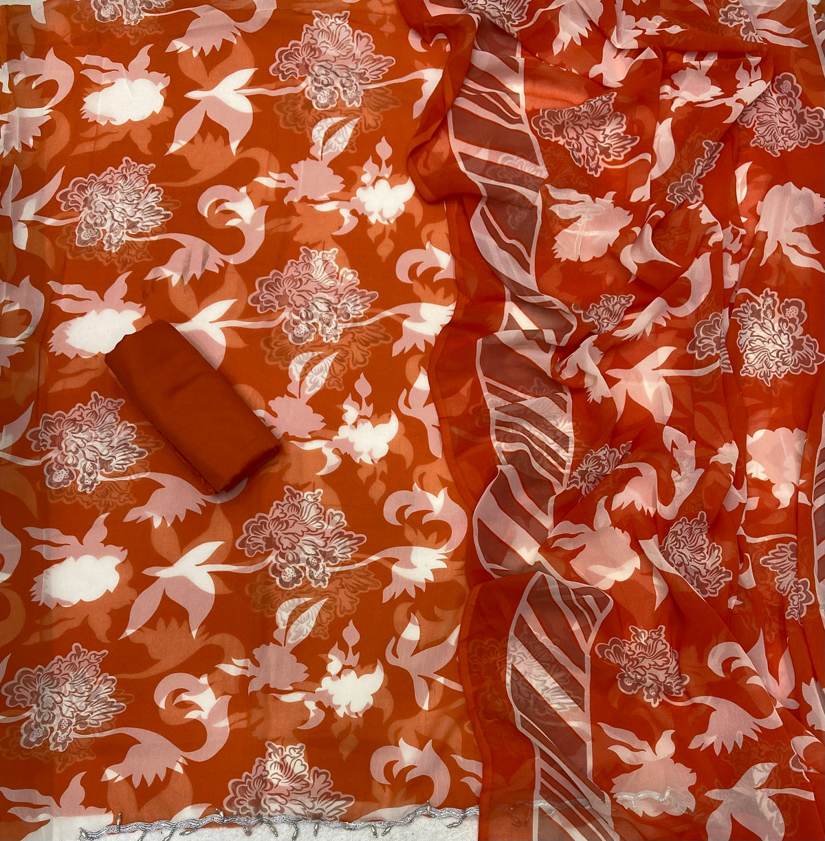 Radiant Georgette Suit Set