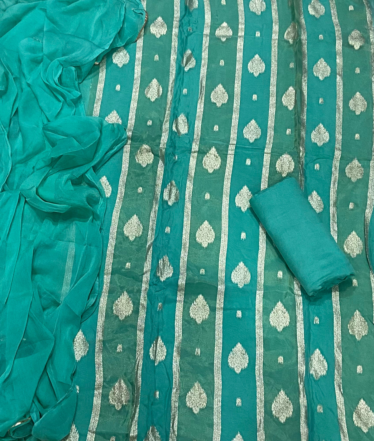 Classy Organza Banarsi Suit Set