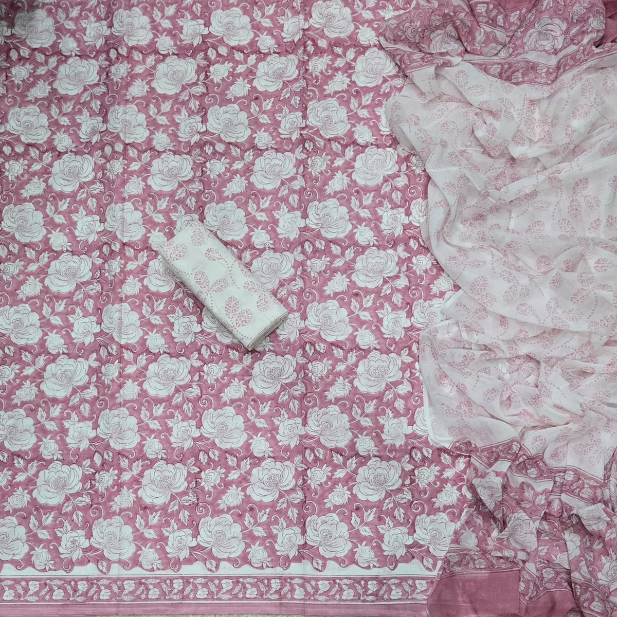 Celestial Pure Cotton Print Suit Set (Luxury Feel)