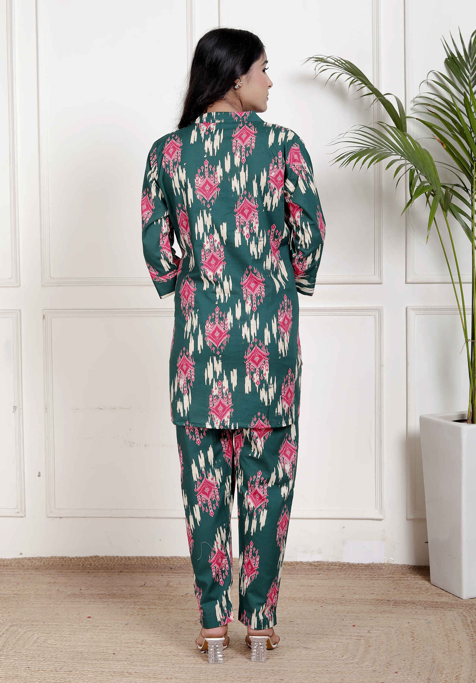 Pure Sanganeri Cotton Co-ord Set