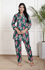 Pure Sanganeri Cotton Co-ord Set