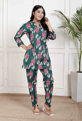Pure Sanganeri Cotton Co-ord Set