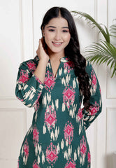 Pure Sanganeri Cotton Co-ord Set