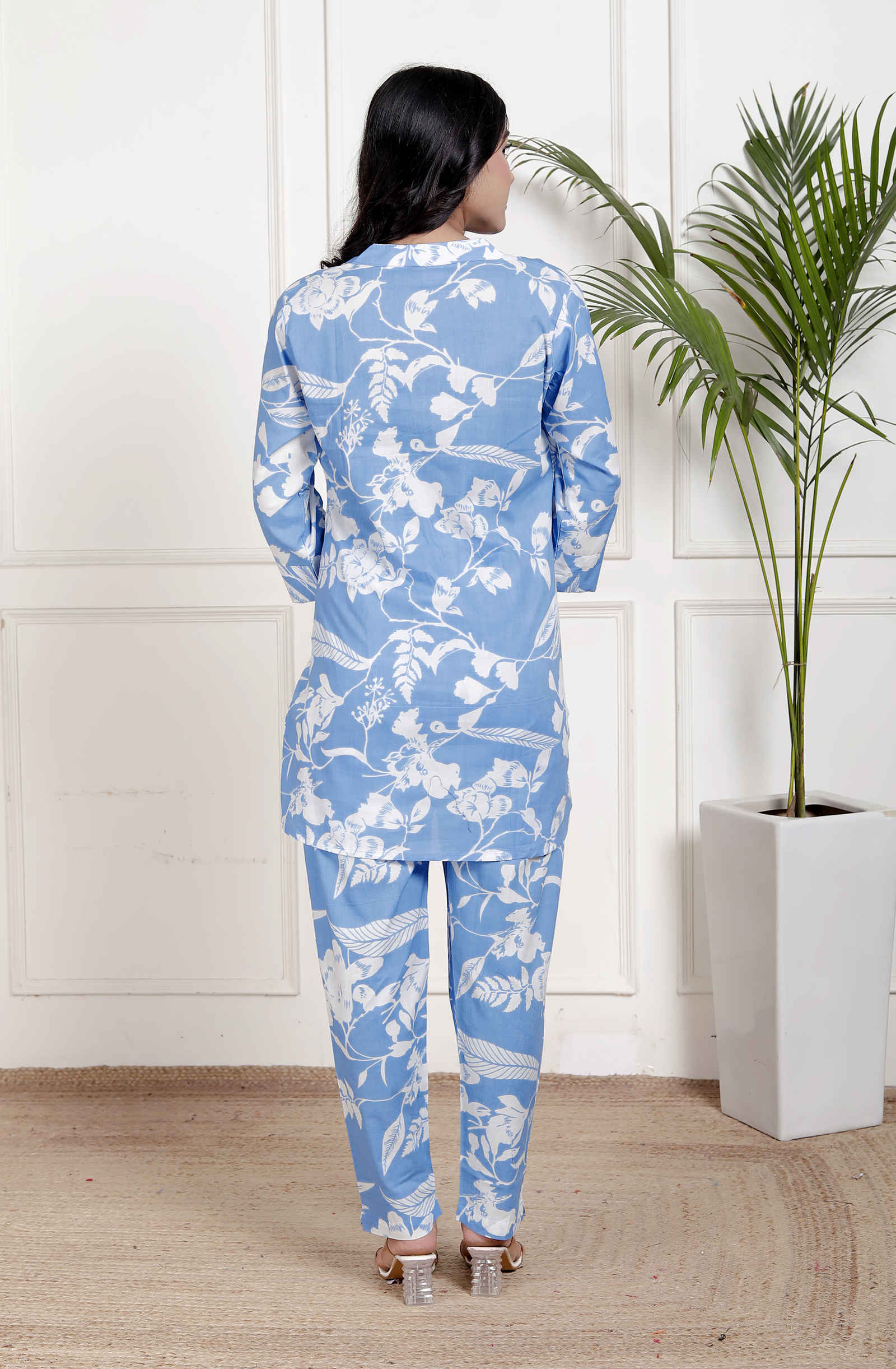 Pure Sanganeri Cotton Co-ord Set