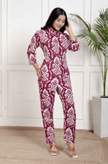 Pure Sanganeri Cotton Co-ord Set
