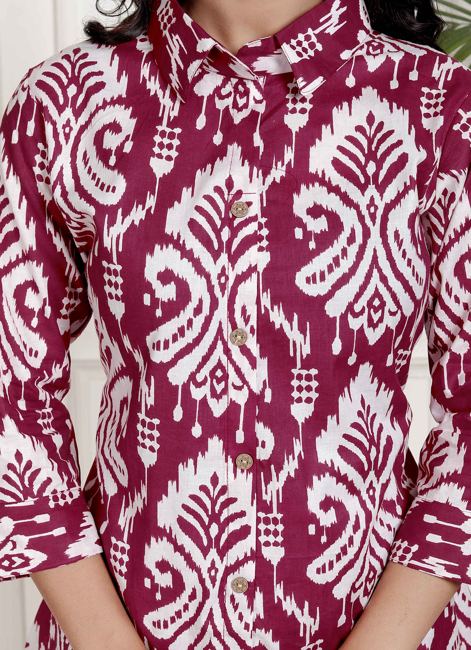Pure Sanganeri Cotton Co-ord Set