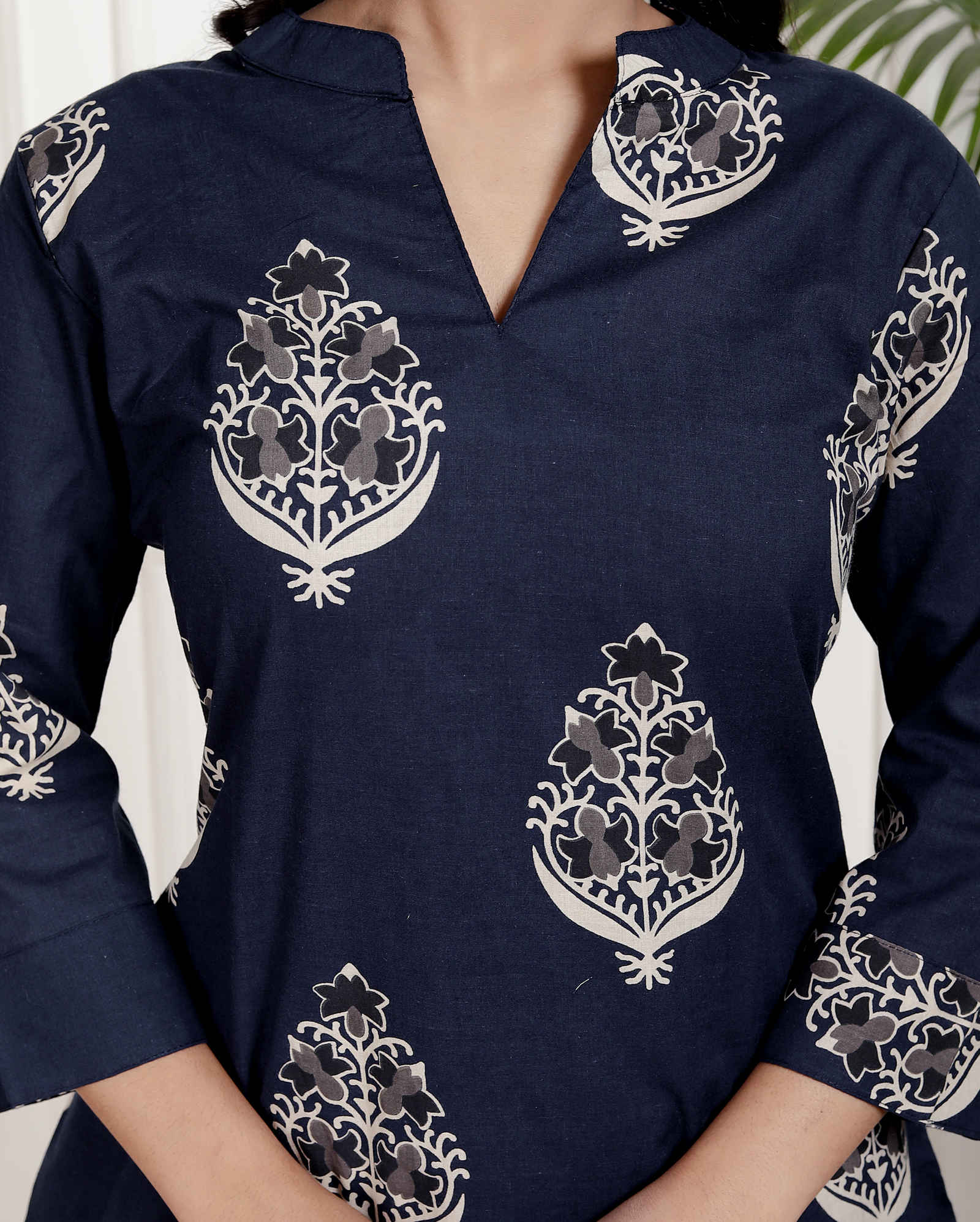 Pure Sanganeri Cotton Co-ord Set
