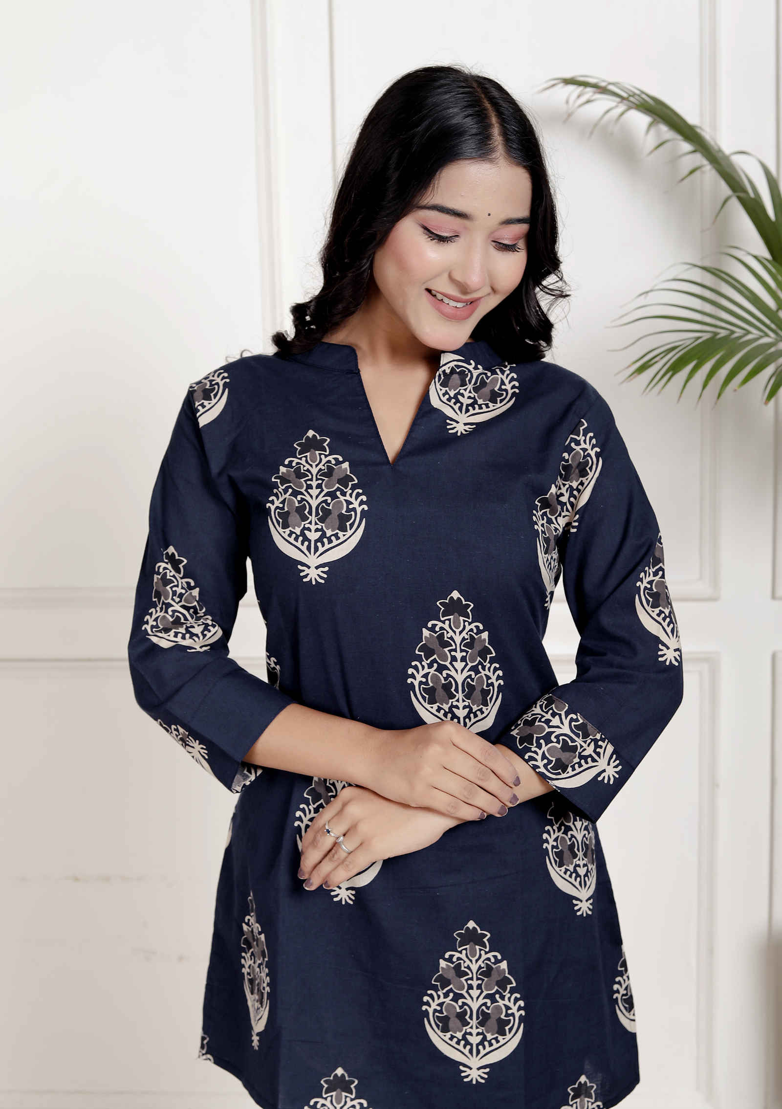 Pure Sanganeri Cotton Co-ord Set