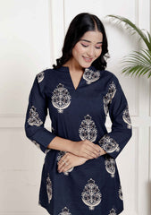 Pure Sanganeri Cotton Co-ord Set
