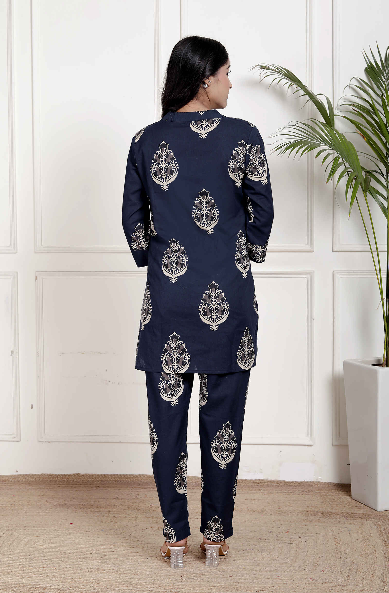 Pure Sanganeri Cotton Co-ord Set