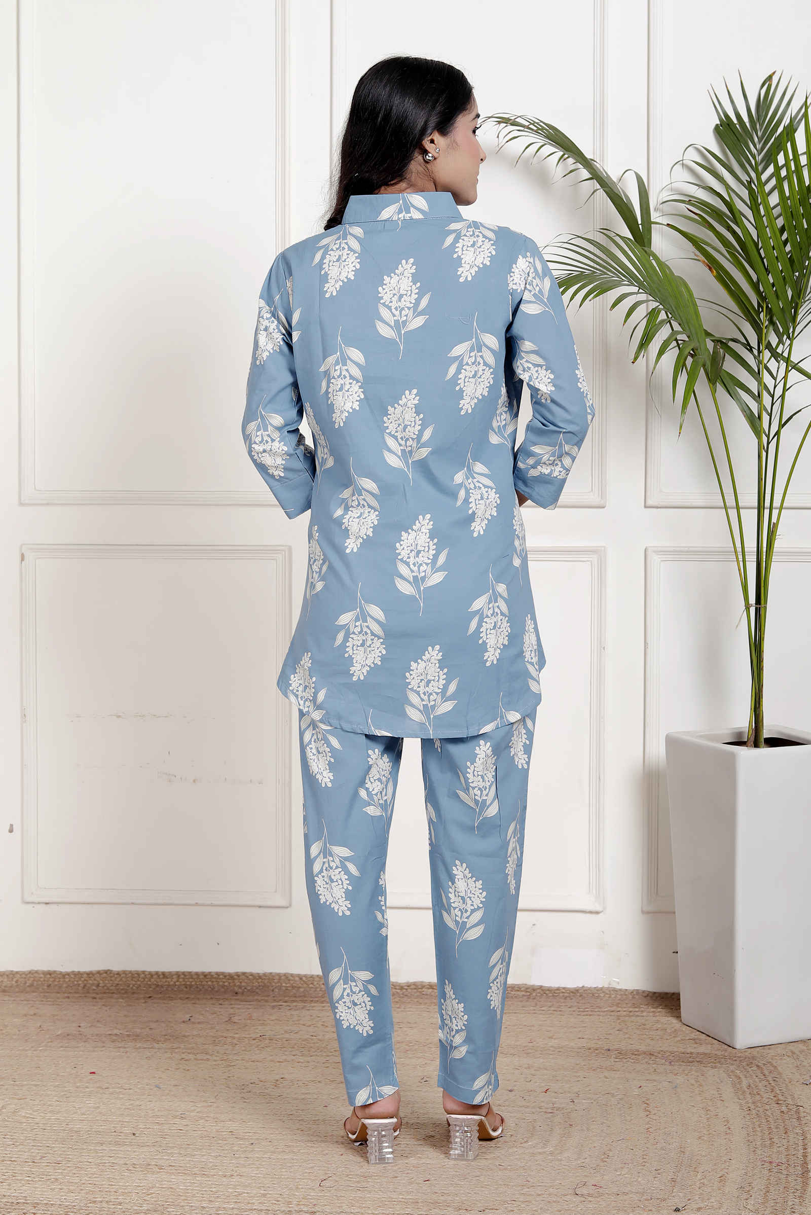 Pure Sanganeri Cotton Co-ord Set