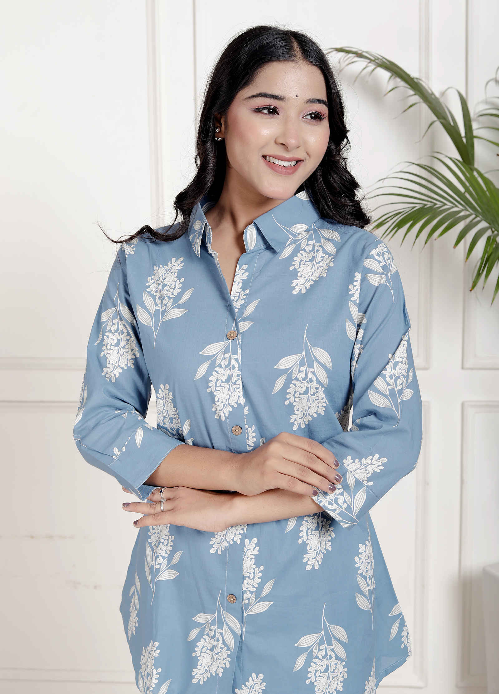 Pure Sanganeri Cotton Co-ord Set