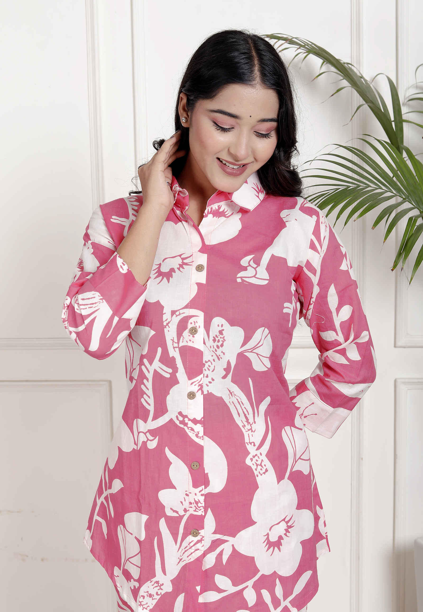 Pure Sanganeri Cotton Co-ord Set