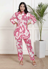 Pure Sanganeri Cotton Co-ord Set
