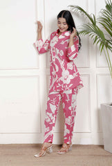 Pure Sanganeri Cotton Co-ord Set