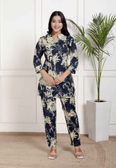 Pure Sanganeri Cotton Co-ord Set