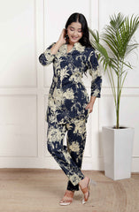 Pure Sanganeri Cotton Co-ord Set
