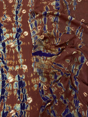 Allover Classic Tie Dye Suit (Brown) - Yanchi