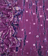Allover Classic Tie Dye Suit (Dark Purple - Blue) - Yanchi