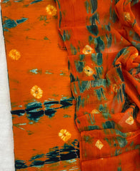 Allover Classic Tie Dye Suit (Orange - Green) - Yanchi