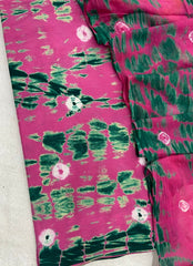 Allover Classic Tie Dye Suit (Pink - Green) - Yanchi