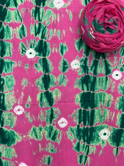 Allover Classic Tie Dye Suit (Pink - Green) - Yanchi