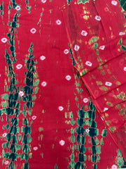 Allover Classic Tie Dye Suit (Red - Green) - Yanchi