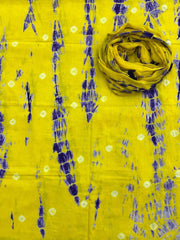 Allover Classic Tie Dye Suit (Yellow - Purple) - Yanchi